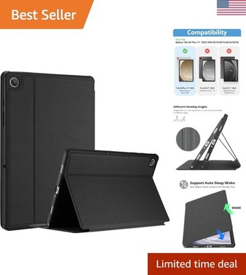 Protective Case for Galaxy Tab A9 Plus 11 Inch 2023, Folio Smart Slim Stand C...