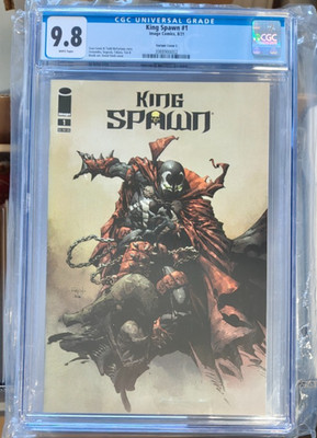 King Spawn #1, 2021 Image Comics, David Finch Cover, CGC 9.8
