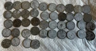 Bulk Lot Circulated Steel Wheat Cents Pennies 44