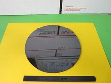 LARGE SILICON CARBIDE WAFER SINGLE CRYSTAL AS IS OPTICAL LASER OPTICS BIN#19V-78