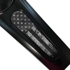 BLACK WHITE USA FLAG | Dash Panel Insert Fits Harley 08 + TOURING FLHX 10+ FLTRX