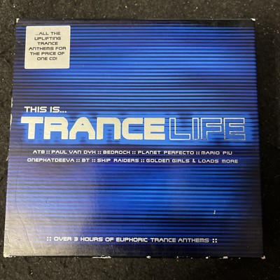 This Is Trance Life - 3 CD Set Paul Van Dyk  Mario Piu ATB DJ Raq Downplay