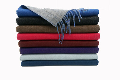 100% Baby Alpaca Throw Blanket, Double Face Throw More Durable than Cashmere