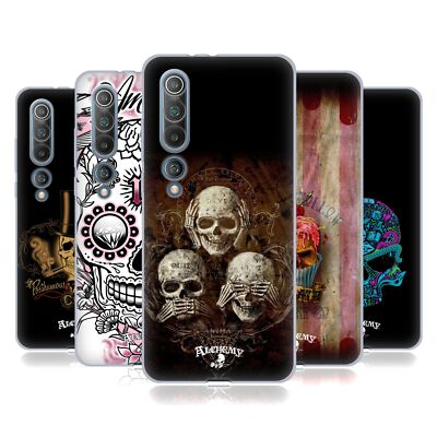 OFFICIAL ALCHEMY GOTHIC SKULL SOFT GEL CASE FOR XIAOMI REDMI PHONES
