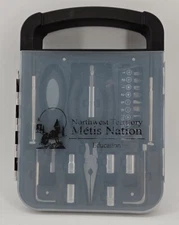 Deluxe Tool Set w/ Pliers - 6-1/4" x 8-1/2" - Multiple Bits, Good for Travel