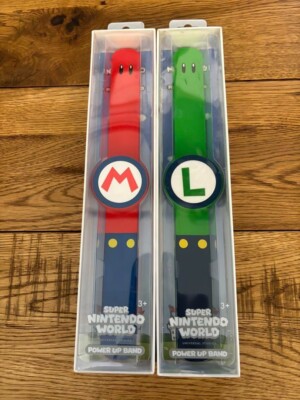 USJ Nintendo Mario Japan Power Up  Band Mario Luigi Amibo Universal Studios NEW