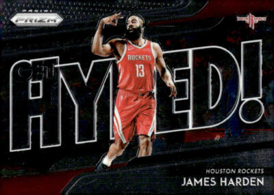 2018-19 Panini Prizm #7 James Harden Get Hyped!
