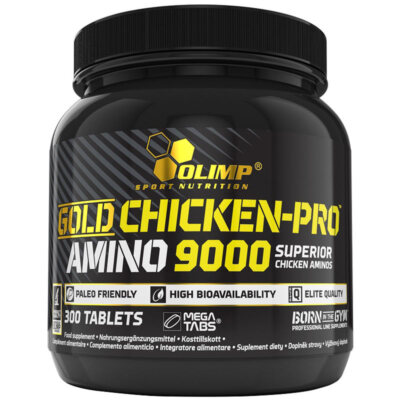(80,33 EUR/kg) Olimp Gold Chicken-Pro Amino 9000 300 Tabletten Aminosäuren