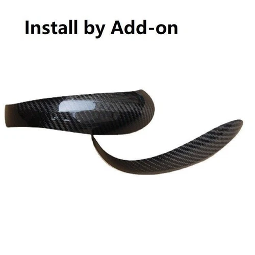 For Porsche 997 911 987 2005-2011 Real Carbon Fiber Wing Mirror Cover Cap Add-on - Picture 6 of 8