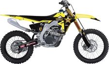 Factory Effex 2023 Rockstar Suzuki Graphic Kit - Motocross Dirt Bike Offroad ATV