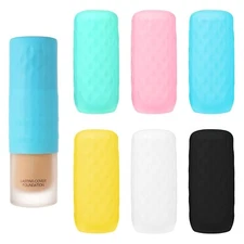 Lusofie 6Pcs Silicone Travel Sleeves For Toiletries Reusable Bottle Covers Fo...