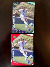 Olivia Athens rookie card VINTAGE short print SP /200 + 2022 PARKSIDE NWSL FOIL