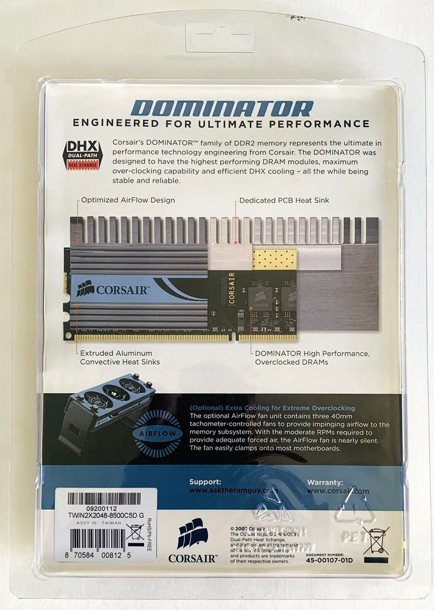 Corsair clearance dominator ddr2