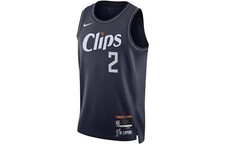 Nike Kawhi Leonard LA Clippers City Edition Numeric Print Basketball Jersey