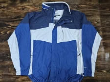 Columbia Men Large Bugaboo Jacket 3-1 Fleece Coat Interchange Black Omni-Tech