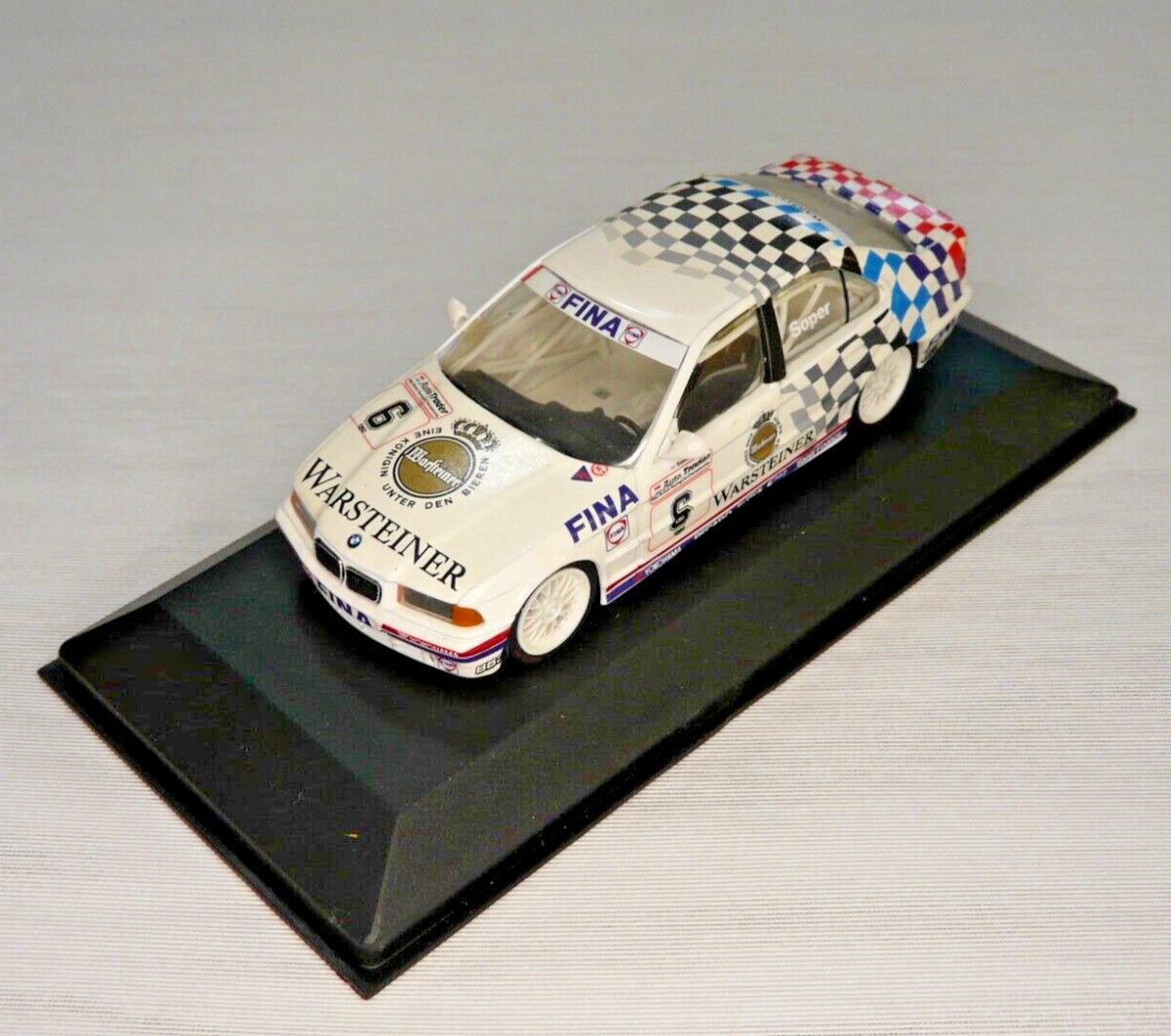 1/43 BMW 318i E36 BTCC 1993, #6 Steve Soper Team Schnitzer