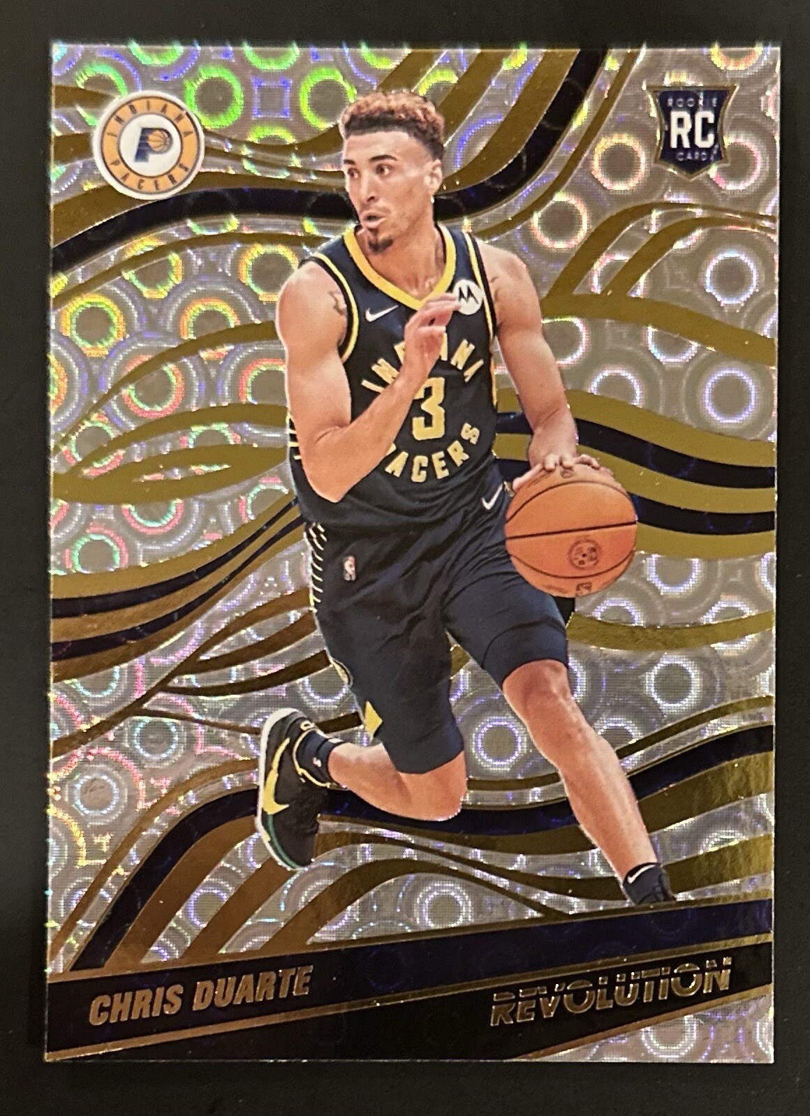 2021-22 Panini Revolution Chris Duarte Groove #139 Rookie RC