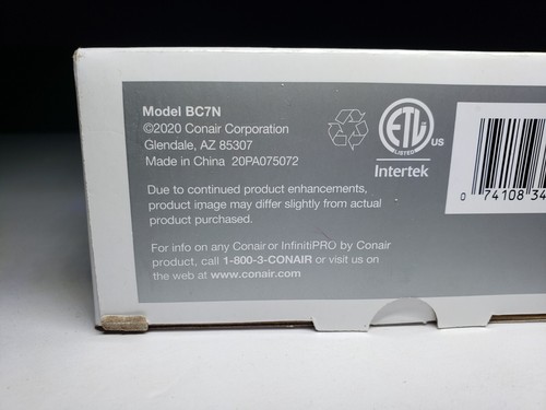 Conair BC7N Infiniti PRO Diamond Infused Ceramic Hot Brush Smooth And Shine NEW - 第 6/6 張圖片