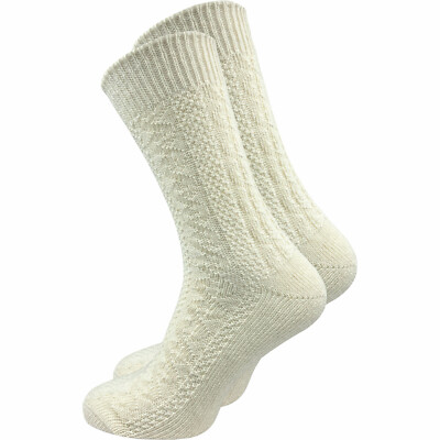 1 Paar Herren Trachtensocken | Trachtenstrümpfe | Schoppersocken aus Wolle (50%)