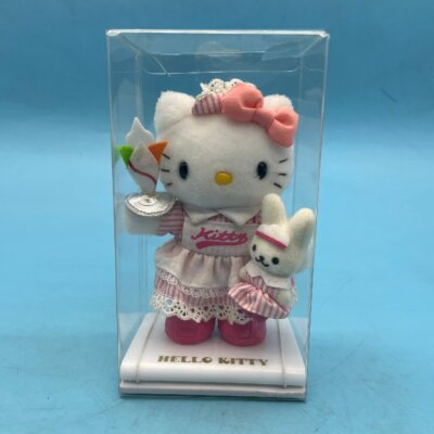 Plush Toy Sanrio Hello Kitty Point Doll Waitress Stuffed Retro