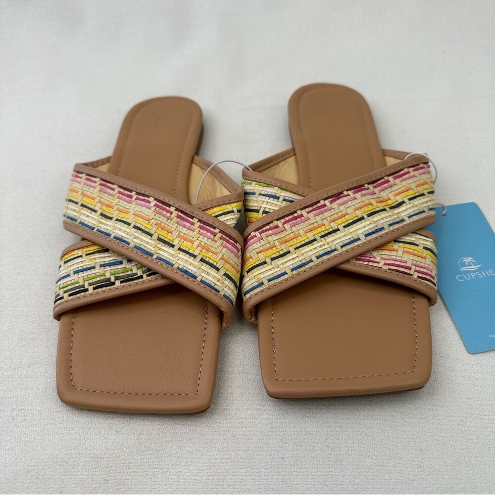 APL Sandali con cinturino in tessuto con gemme nascoste Cupshe 8