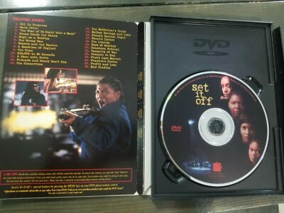 Set It Off (DVD, 1999), Jada Pinkett, Queen Latifah, Vivica A. Fox