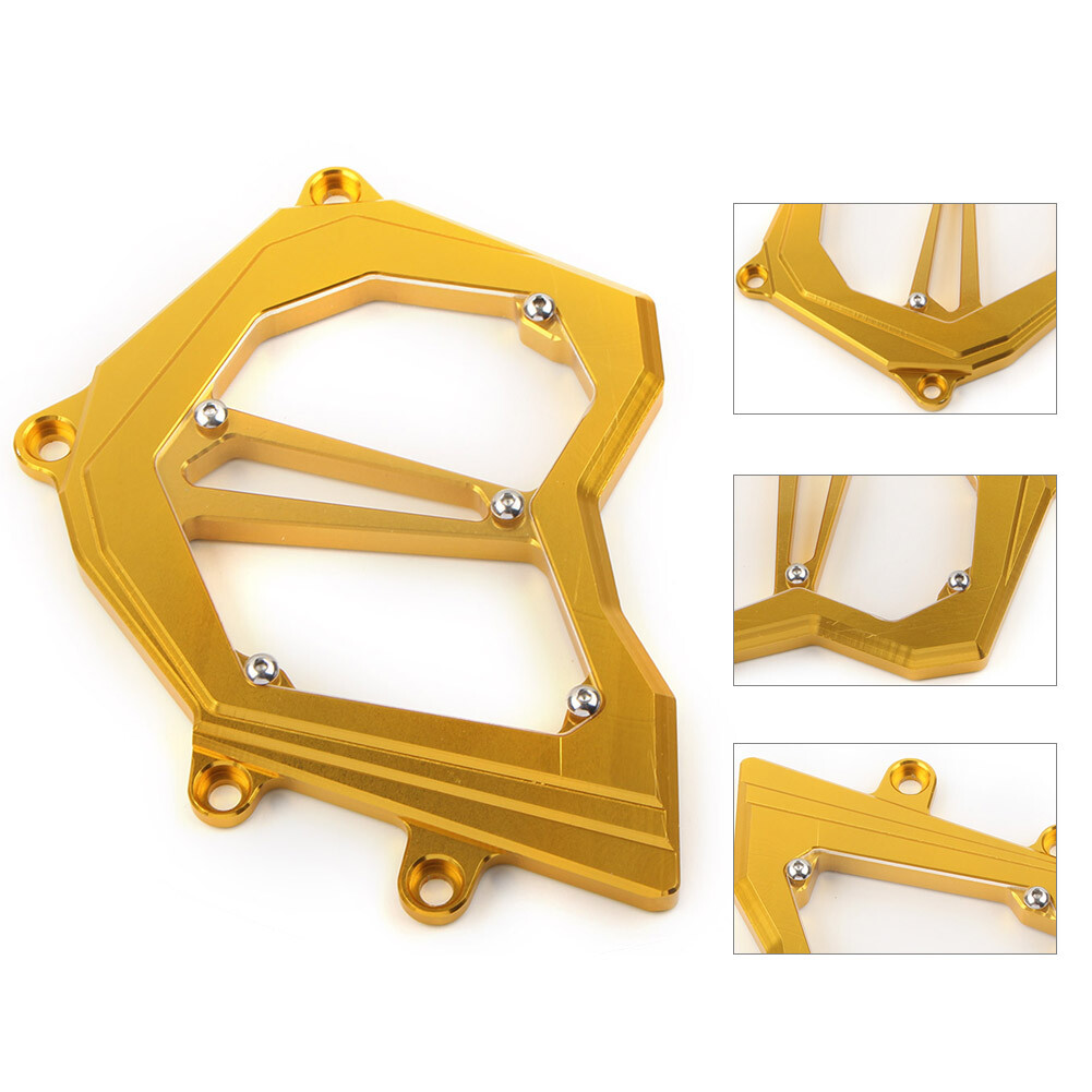 New CNC Front Sprocket Cover Chain Guard For KAWASAKI NINJA ZX10R 2011-2023 Gold