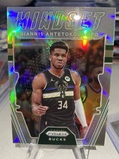 2021-22 Panini Prizm Giannis Antetokounmpo SSP Mindset Silver Prizm