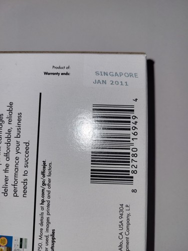 HP 88 Magenta Ink Cartridge sealed Genuine Exp 2011 - Picture 3 of 4
