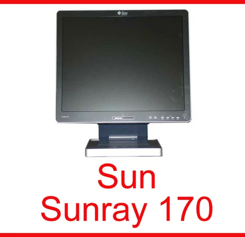 SUN RAY SUNRAY 170 THINCLIENT MIT 17" 43cm TFT MONITOR 380112203 MIT NETZTEIL MM