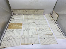 Chrysler Sno Runner Dealer Inventory Cards Good Shape 22 Cards Collectors Item