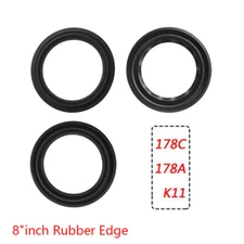 1~5pcs 8"inch Speaker Surround Rubber Edge Home Audio Repair DIY 178C/K11/178A