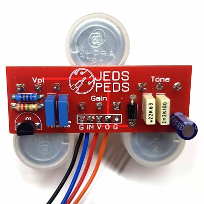 Para Para Paradise - Bauen Sie Ihr eigenes Overdrive Pedal Kit. Vergleich zu Paramount O