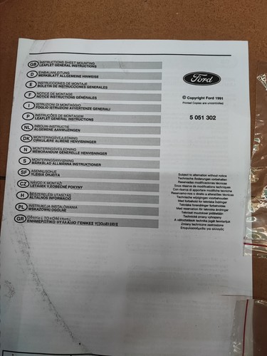 1 Cerchio In Lega Orignale Ford MONDEO Mk4 17 Pollici Silver 1710923 Nuovo - Foto 11 di 13