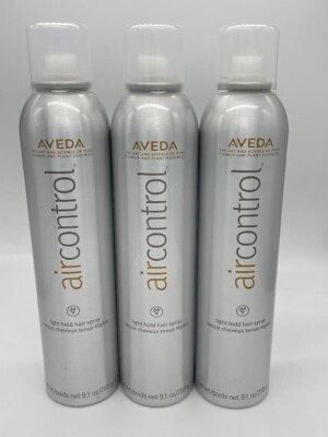 Aveda Air Control light hold hair spray 9.1 oz (3 Pack)