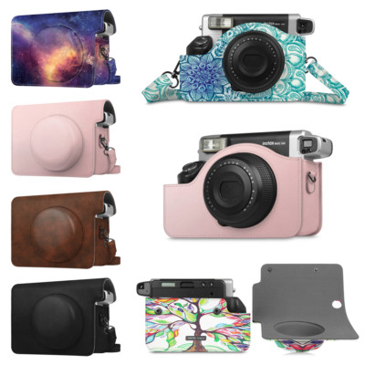 For Fujifilm Instax Wide 300 Instant Camera Case Bag Cover with Adjustable  Strap