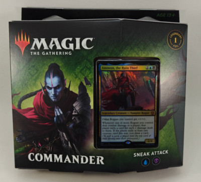 Sneak Attack Sealed Commander Deck Zendikar Rising Magic the Gathering MTG