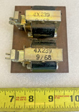 LOT 2 Dormeyer 1000-M-1 / Dayton 4X239 Laminated Solenoid: 120V AC, 1/8 in to