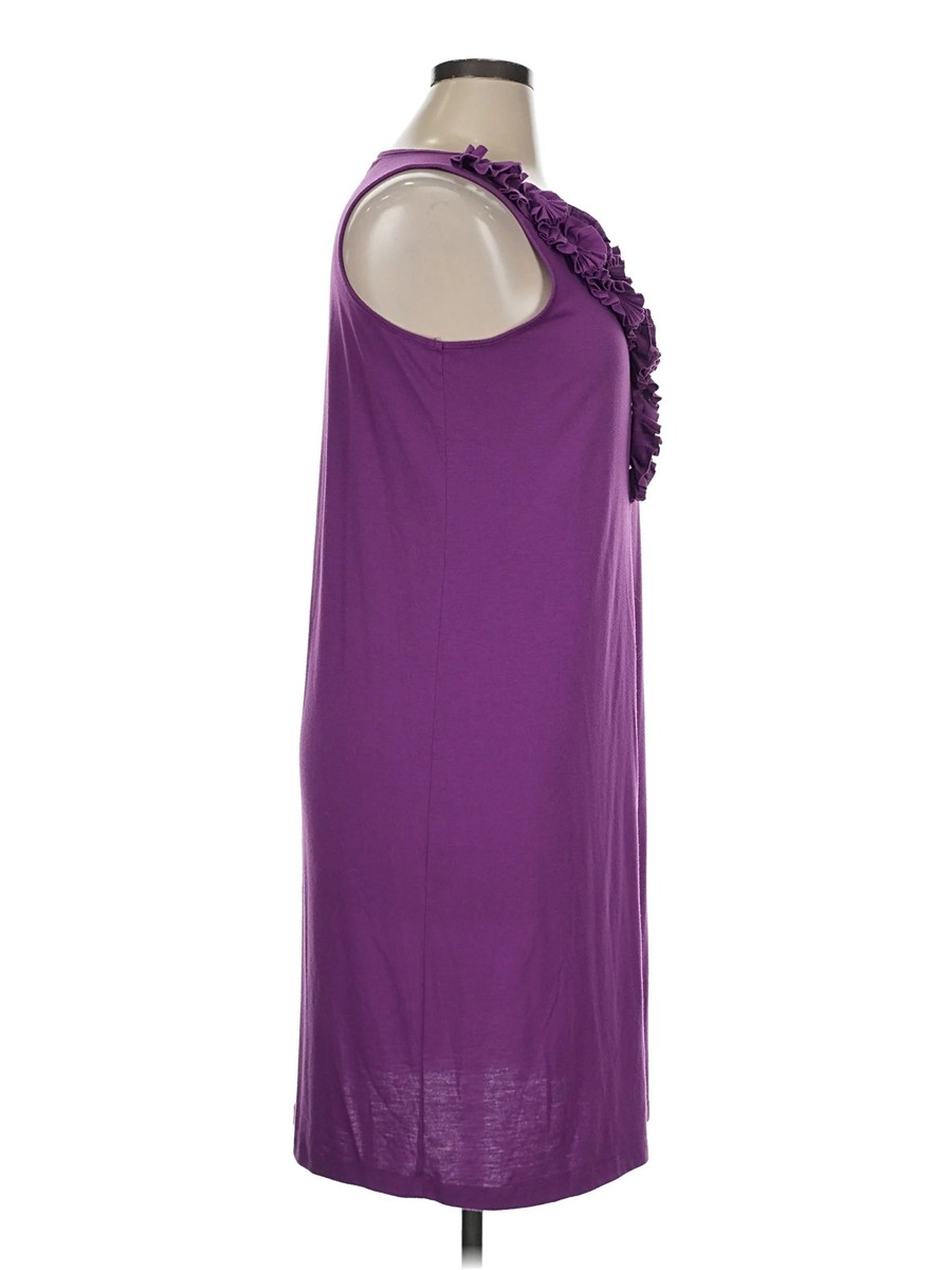 Design History Women Purple Casual Dress 1X Plus View 3