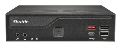 SHUTTLE Barebone XPC slim DH810S LGA1851 2xSODIMM 1xSATA 1xM.2 NoOS