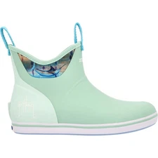 Xtratuf Green Ankle Deck Boots for Durable Waterproof Footwear