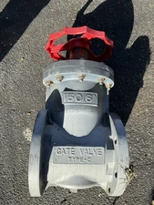 Asahi 1251060 Gate Valve,6" Pipe Size,Polypropylene