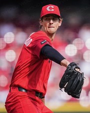 BRANDON WILLIAMSON 8x10 PHOTO #4 CINCINNATI REDS CITY CONNECT WM