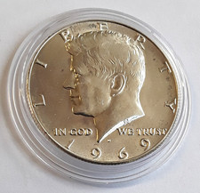 1969D UNITED STATES OF AMERICA HALF DOLLAR 0.400 11.5g KENNEDY HALF DOLLAR