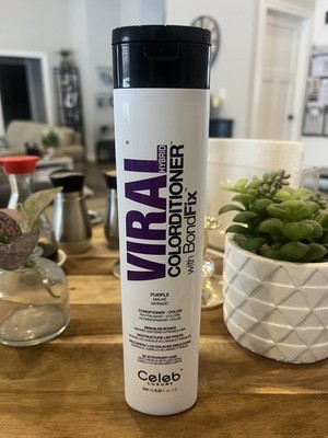 Celeb Luxury Viral Hybrid Purple Haircolor Conditioner 8.25 oz