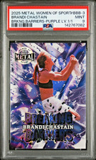 2025 Leaf Metal Women of Sport Brandi Chastain Breaking Barriers 1/1 PSA 9 USWNT