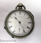 ANTIQUE AMERICAN WATCH Co WALTHAM PS BARTLETT KEY WIND 18s POCKET WATCH 1865