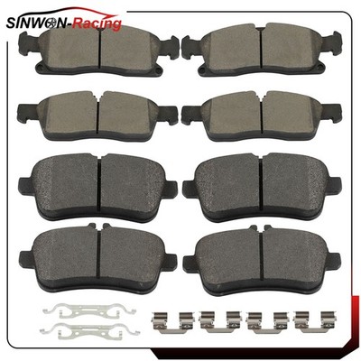 Front Rear Ceramic Brake Pads For Mercedes-Benz ML250 ML350 ML400 GLE350 GLE400