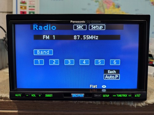 PANASONIC CQ-VD5505W Car Stereo Mobile Media Station Fully Working Good Shape - Picture 3 of 21
