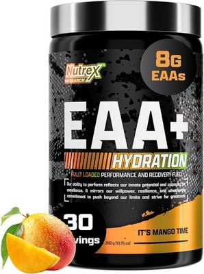 Nutrex Research EAA Hydration | EAAs + BCAA Powder | Muscle Recovery